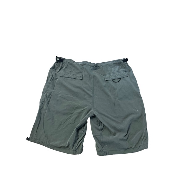 Columbia Sportswear Mens XL Cargo Shorts Nylon Drawstring Grey Hiking Casual - Picture 2 of 3